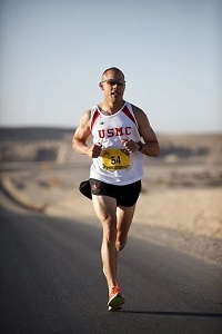 Male Athlete Running