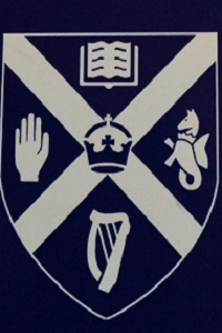Queen's University Belfast, Coat of Arms, Silver/Navy