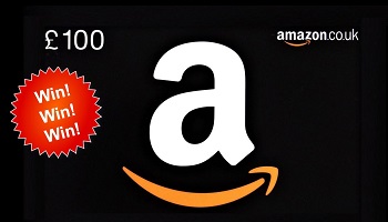 £100 Amazon gift card to be won