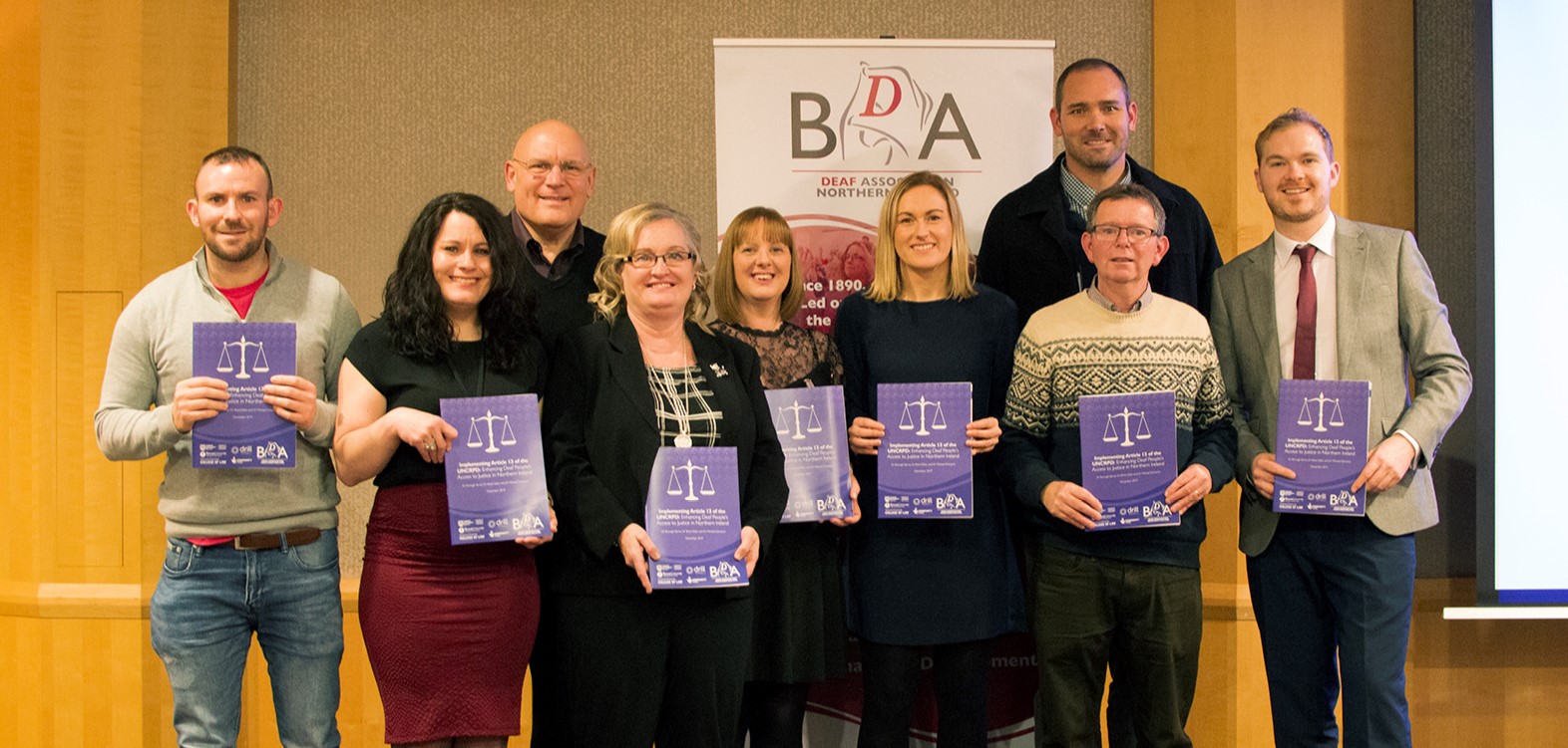 Justice for Deaf People Report launched